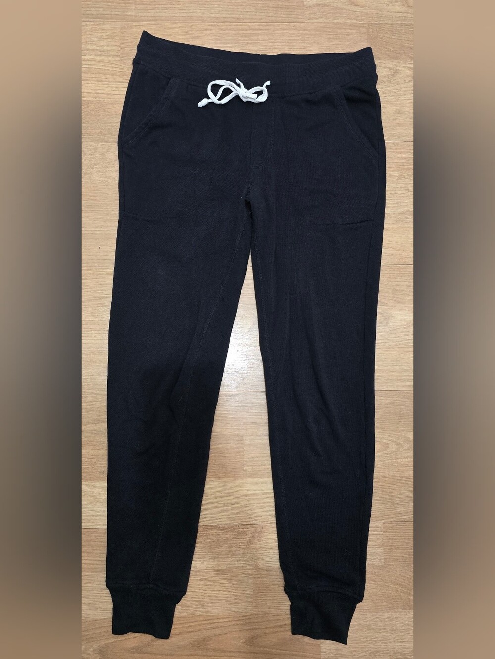 Alternative Womens Black Drawstring Jogger Pants